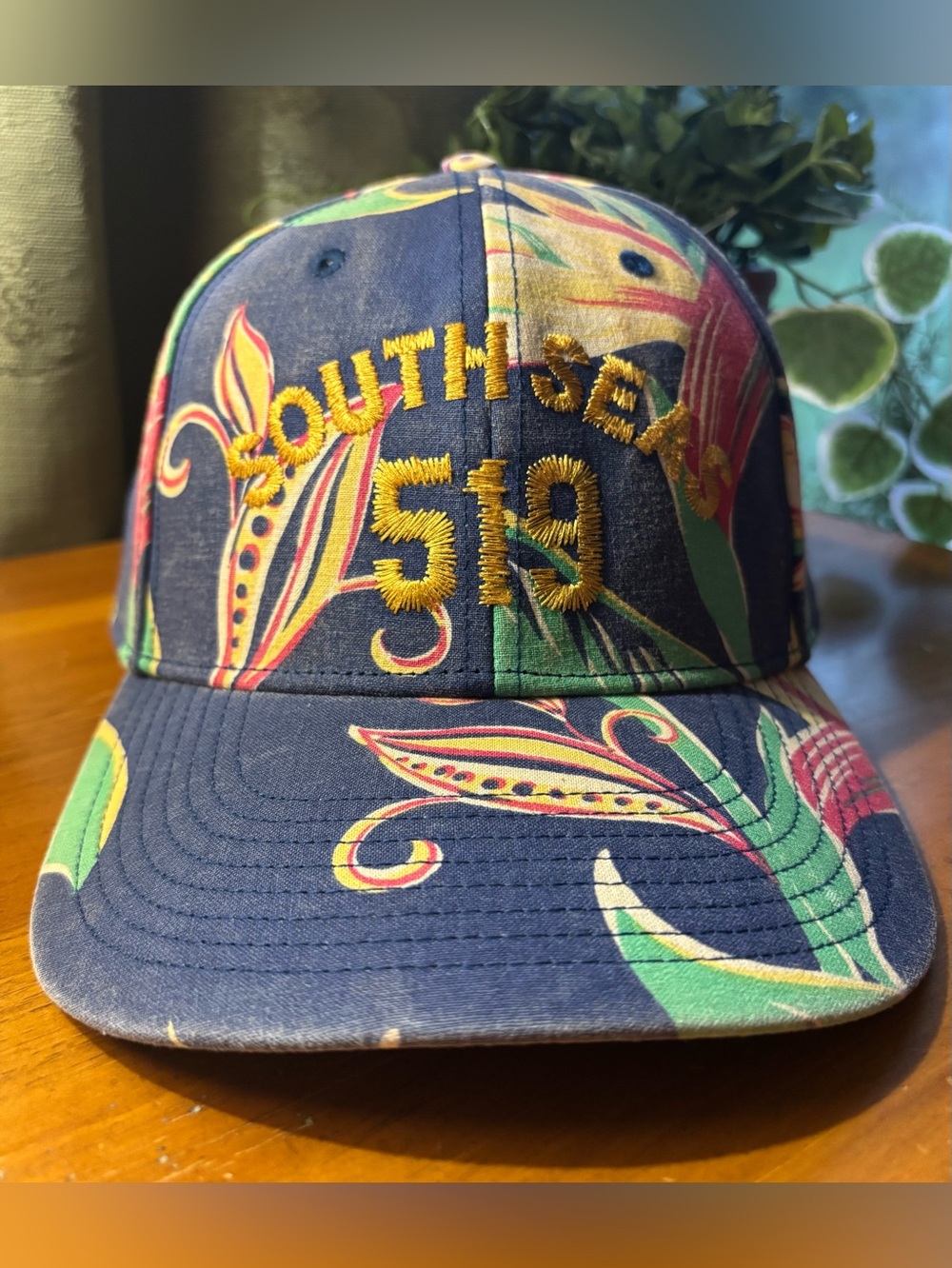 POLO Ralph Lauren Southsea 519 Embroidered Floral Baseball Cap. New With Tags.